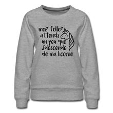 Charger l'image dans la galerie, Sweat ras-du-cou Premium Femme - JEMSO