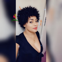 Charger l&#39;image dans la galerie, Perruque naturelle BOB courte afro curly
