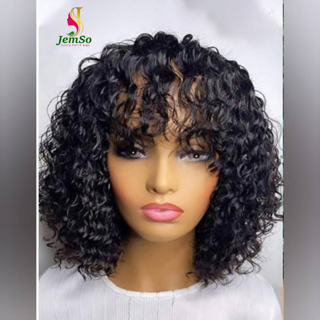 Perruque Naturelle Chinoise Deep Wave