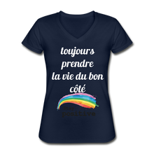 Charger l&#39;image dans la galerie, T-shirt col V Femme - JEMSO
